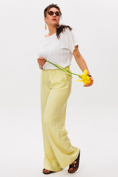 Брюки Anelli 1630.1 сицилийский_лимон - фото 10