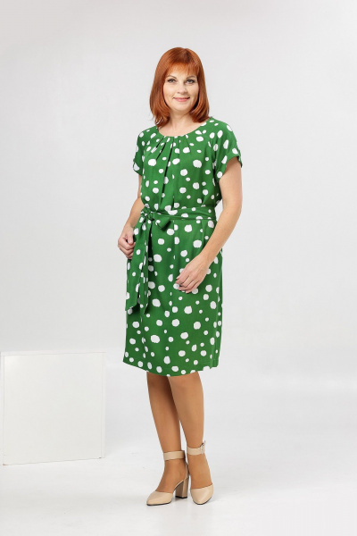 Платье Соджи 551 зеленый - фото 1