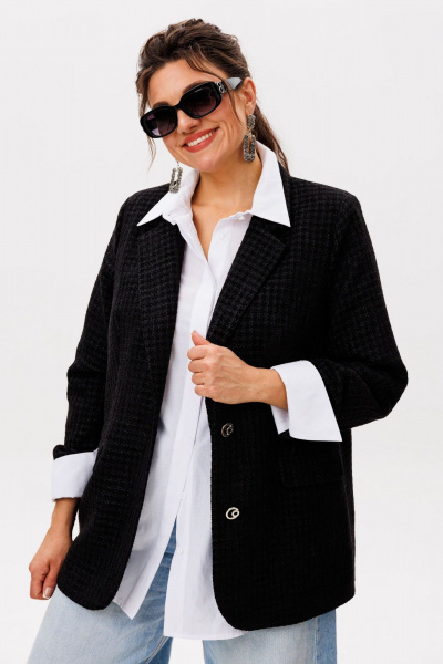 Жакет Anelli 1471.1 черный_жемчуг - фото 1