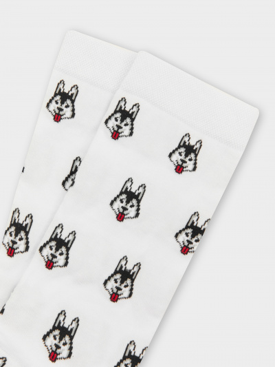 Носки Mark Formelle 017K-3088/25017K белый_рис.3088 - фото 11