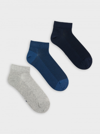 Носки Mark Formelle 131A-1587/253131A-1 сер.меланж_джинсовый_т.синий_рис.1587 - фото 8