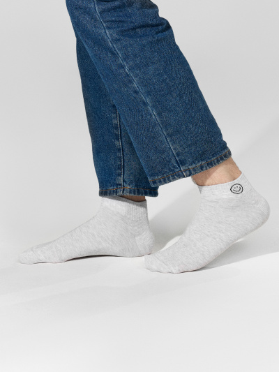 Носки Mark Formelle 131K-3094/25131K св.серый_меланж_рис.3094 - фото 6