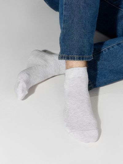 Носки Mark Formelle 131K-3110/25131K св.серый_меланж_рис.3110 - фото 7