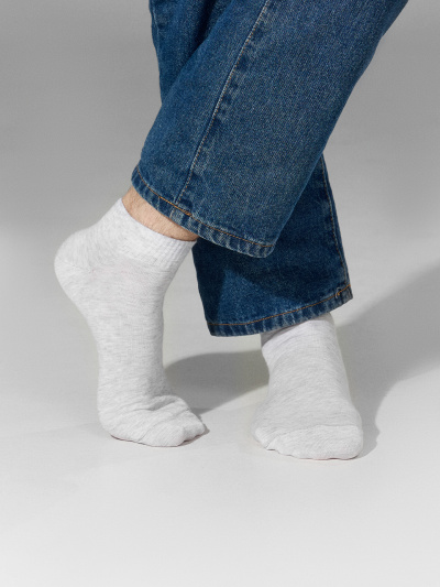 Носки Mark Formelle 131K-3110/25131K св.серый_меланж_рис.3110 - фото 8