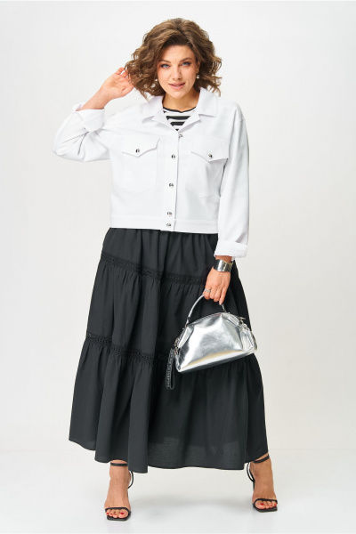 Жакет Andina city 7018-25 белый - фото 6