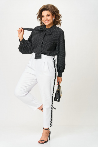 Блуза Andina city 5038-25 черный - фото 10