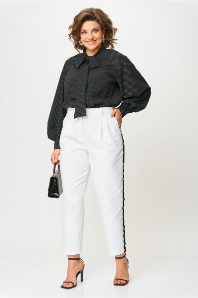 Блуза Andina city 5038-25 черный - фото 9