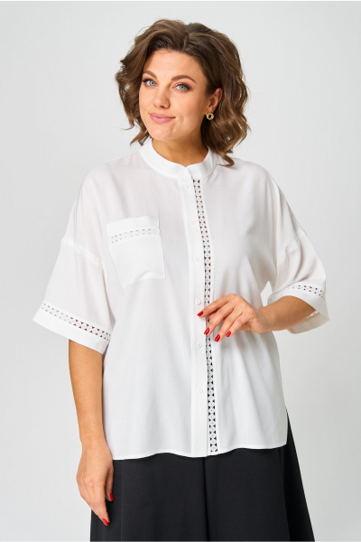 Блуза Andina city 5034-25 белый - фото 2