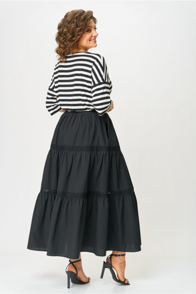 Юбка Andina city 1018-25 черный - фото 2