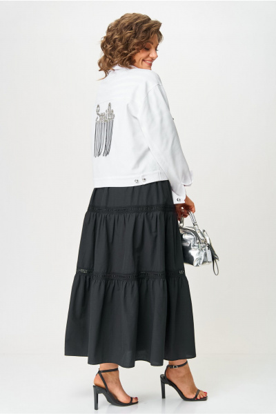 Юбка Andina city 1018-25 черный - фото 10