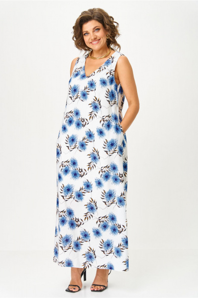 Сарафан Bonna Image 986/1 синий - фото 10