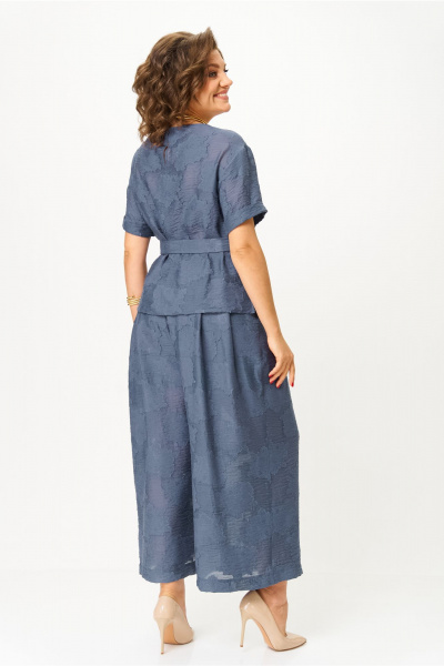 Блуза, брюки Bonna Image 1012/1 синий - фото 2