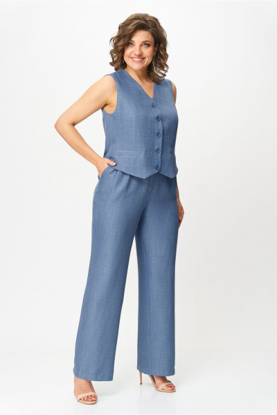 Брюки, жилет VIPPRIMO 121 джинсовый - фото 13