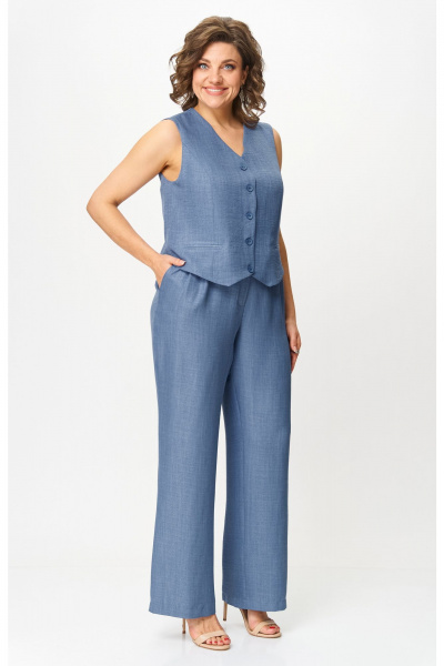 Брюки, жилет VIPPRIMO 121 джинсовый - фото 9