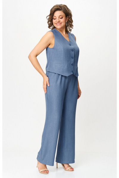 Брюки, жилет VIPPRIMO 121 джинсовый - фото 8