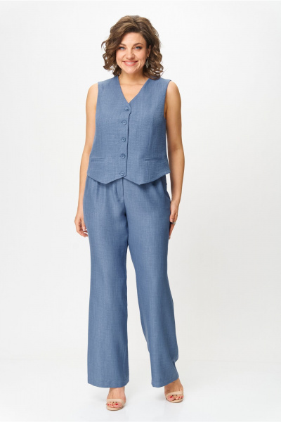 Брюки, жилет VIPPRIMO 121 джинсовый - фото 7