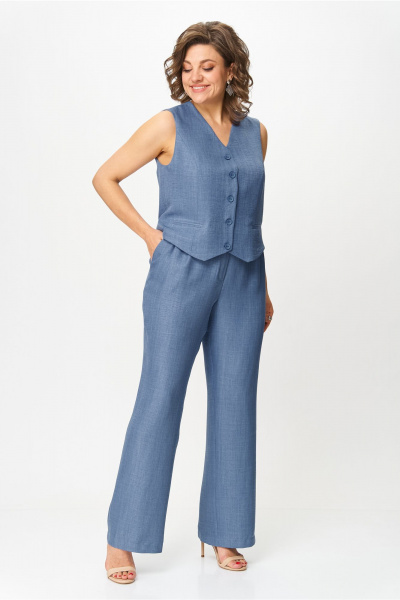 Брюки, жилет VIPPRIMO 121 джинсовый - фото 6