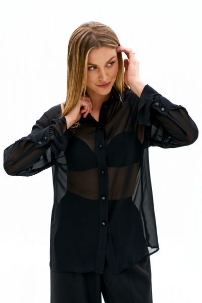 Рубашка FOXY FOX 1662 черный - фото 2