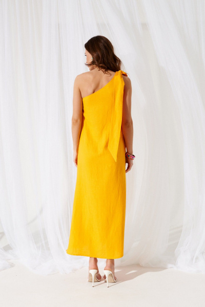 Сарафан ELLETTO 1078 желтый - фото 4