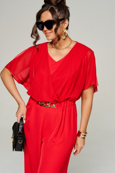 Комбинезон Beautiful&Free 6360 алый - фото 7