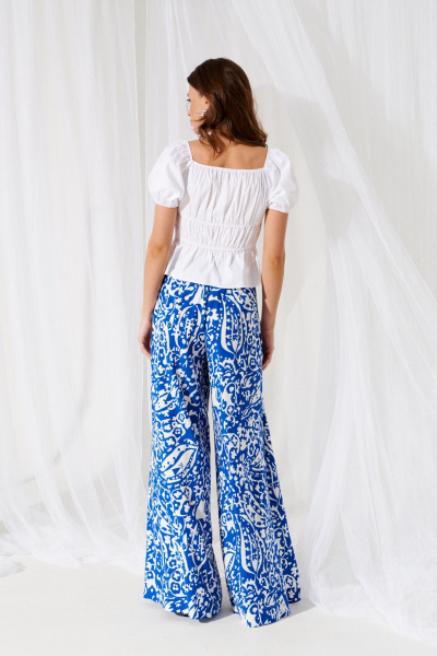 Блуза ELLETTO 3865 белый - фото 4