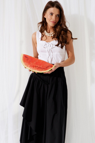 Блуза ELLETTO 3868 белый - фото 3