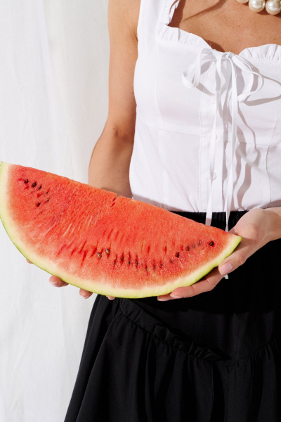 Блуза ELLETTO 3868 белый - фото 2