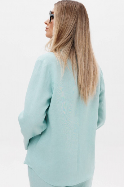 Брюки, рубашка Ma Сherie 3160 мятный - фото 4