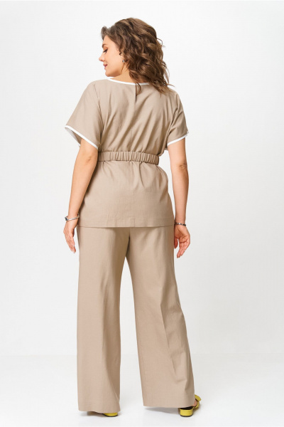 Блуза, брюки AMUARt 1046-1 капучино - фото 2