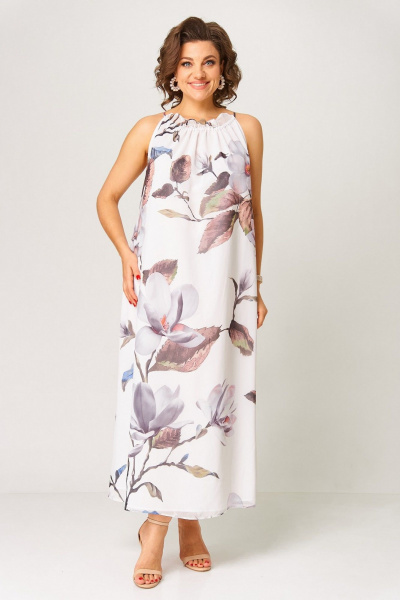 Платье Koketka i K 1294 белый - фото 8