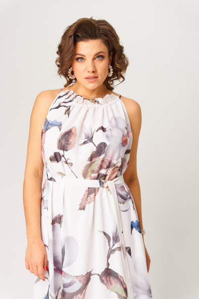 Платье Koketka i K 1294 белый - фото 7