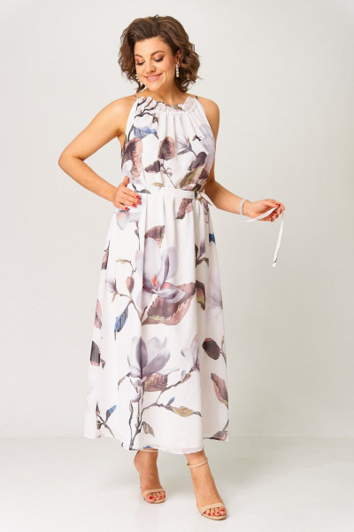 Платье Koketka i K 1294 белый - фото 2