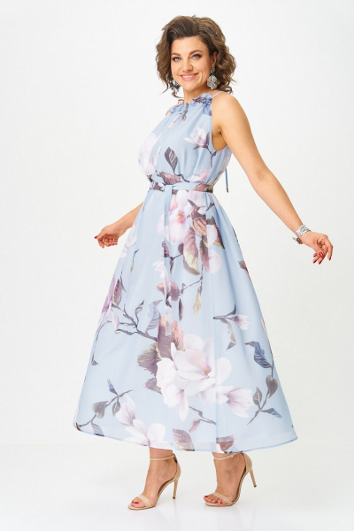 Платье Koketka i K 1294-1 голубой - фото 13