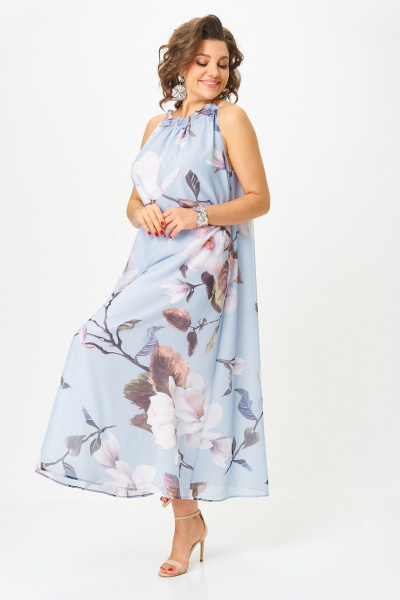 Платье Koketka i K 1294-1 голубой - фото 3
