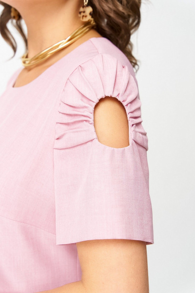 Платье Koketka i K 1284 розовый - фото 10