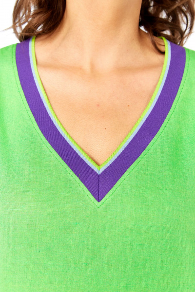 Платье Диомант 2078 зеленый - фото 8