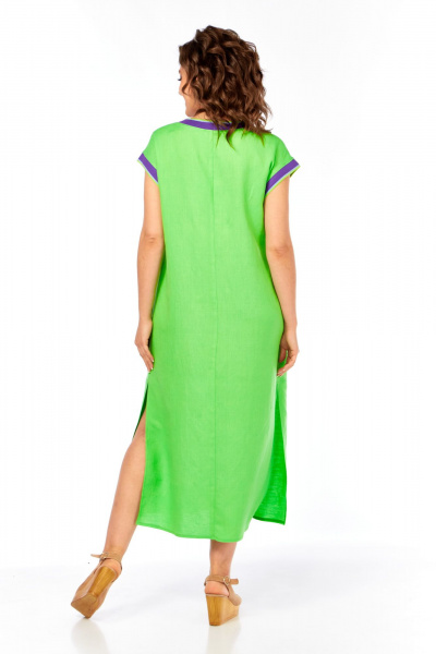 Платье Диомант 2078 зеленый - фото 6