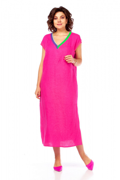 Платье Диомант 2078 розовый - фото 1