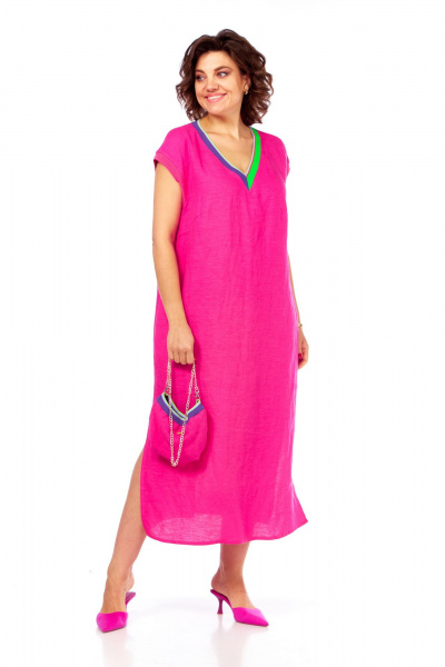 Платье Диомант 2078 розовый - фото 10