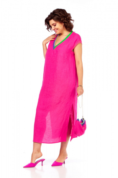 Платье Диомант 2078 розовый - фото 9