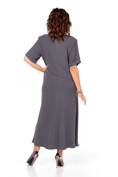Платье Диомант 2079 графит - фото 6
