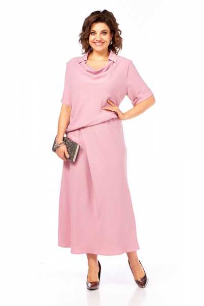 Платье Диомант 2079 розовый - фото 5