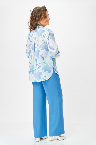 Брюки Swallow 813 ярко-голубой - фото 14