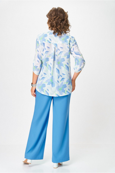 Брюки Swallow 813 ярко-голубой - фото 13