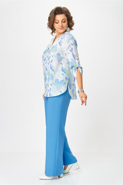 Брюки Swallow 813 ярко-голубой - фото 12