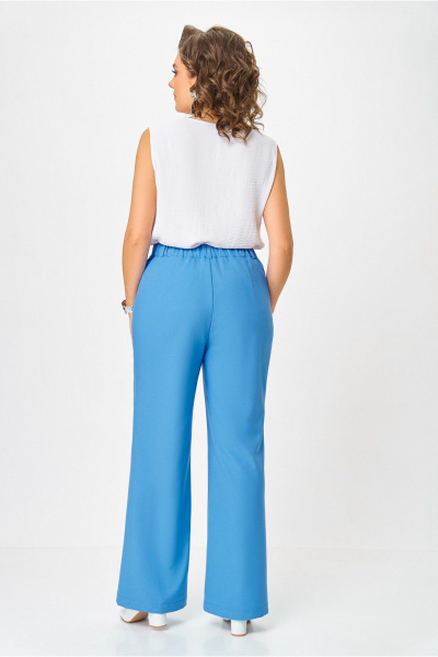 Брюки Swallow 813 ярко-голубой - фото 3