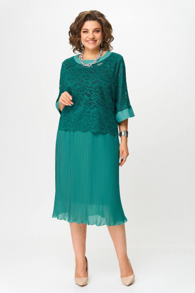 Блуза, топ, юбка Solomeya Lux 951/135 бирюзовый - фото 6