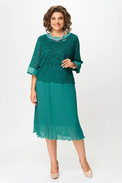 Блуза, топ, юбка Solomeya Lux 951/135 бирюзовый - фото 4