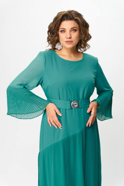Платье Solomeya Lux 965Г бирюзовый - фото 6