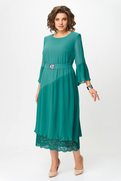 Платье Solomeya Lux 965Г бирюзовый - фото 3
